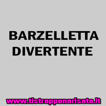 Stringere la cinghia… (Barzelletta)